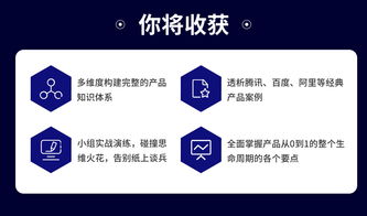線下課程 產(chǎn)品大咖親自帶，解鎖產(chǎn)品經(jīng)理核心技能，構(gòu)建產(chǎn)品知識(shí)體系